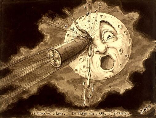 "Le Voyage dans la Lune" by Georges Méliès | George melies, Moon ...