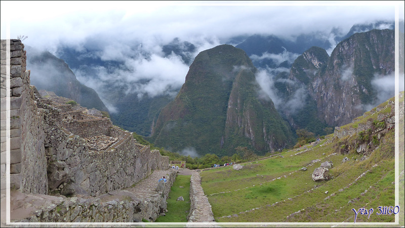 Faille géologique ? - Machu Picchu - Pérou