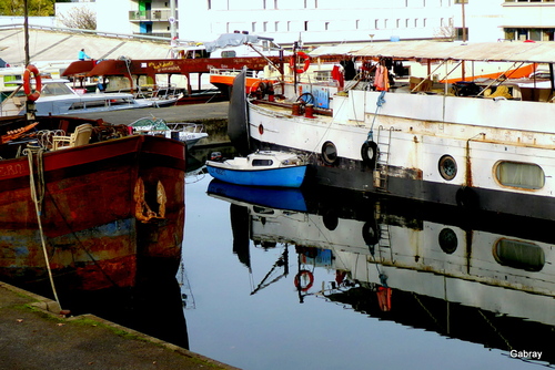 Canal du Midi : port de Ramonville en 31