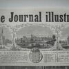 Gravure de 1866. vues de la ville de Seez, extraites du journal illustré