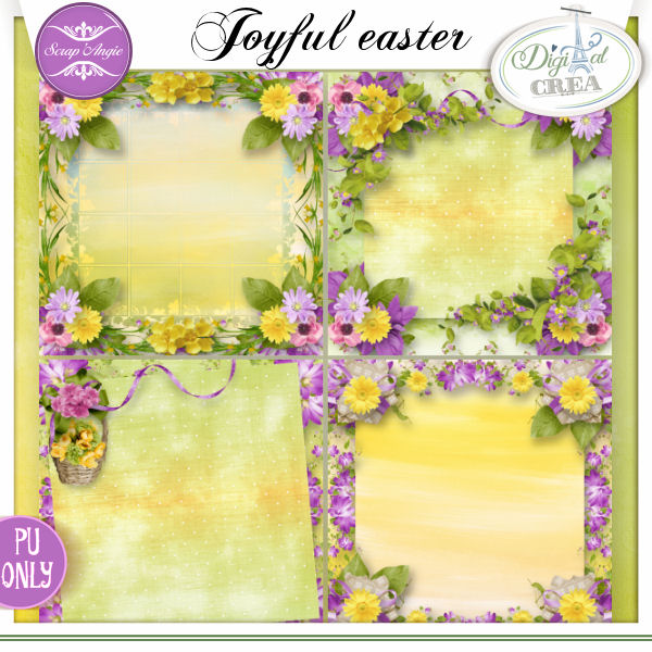 joyful easter by Scrap'Angie