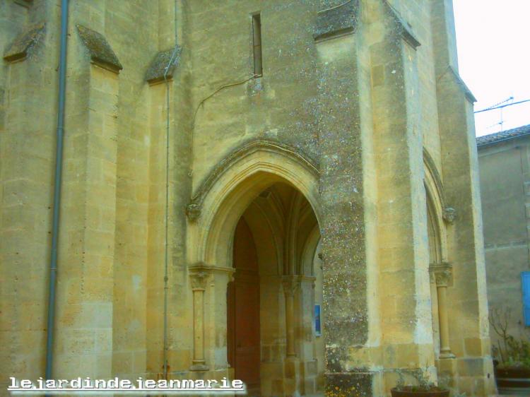 Église Saint-Germain a Auros (gironde) une très belle èglise