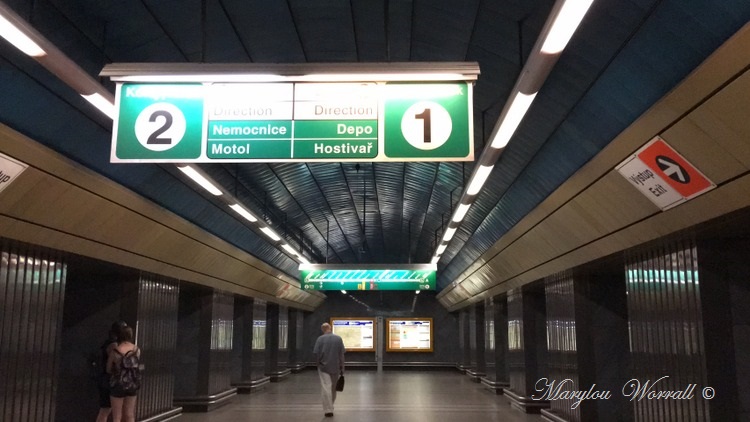 Prague : Le métro