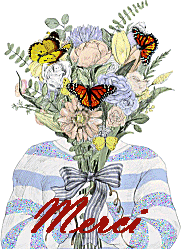 Bouquet et papillons (Suite 4)