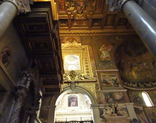 Zanta Maria in Travestere à Rome (photos)
