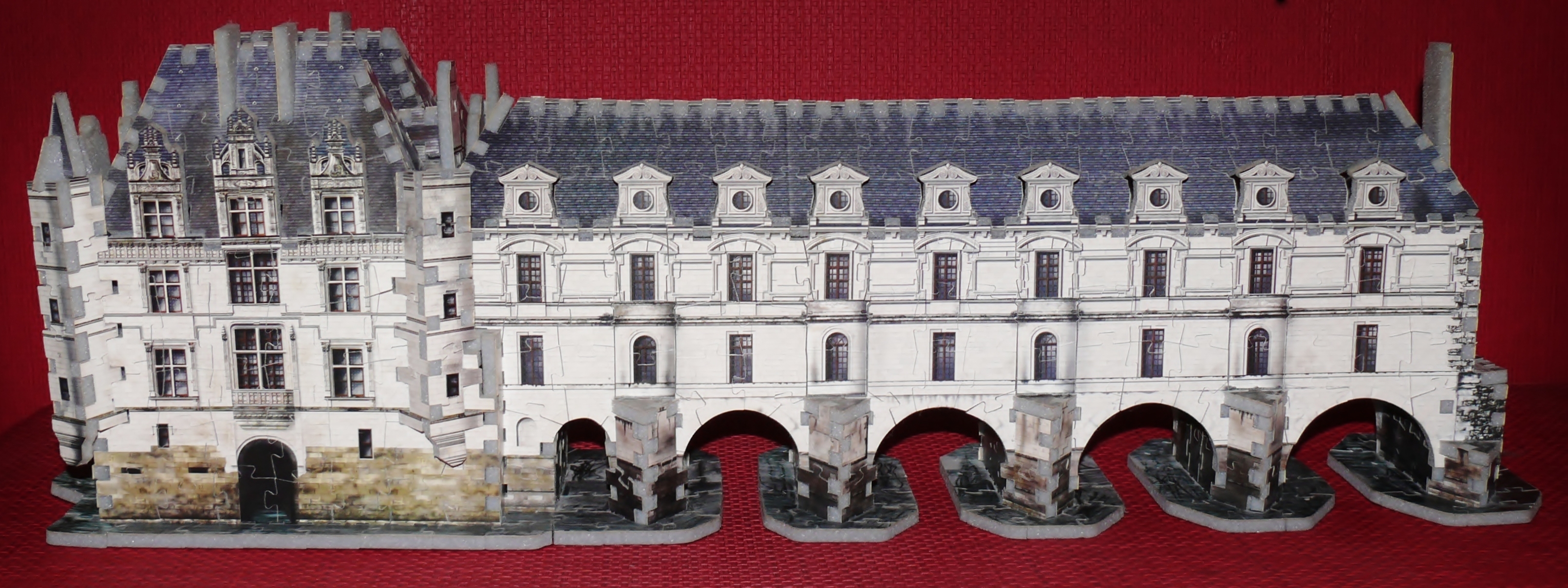 Château de Chenonceau" : Puzzle 3D - MES PASSIONS AU FIL DU TEMPS