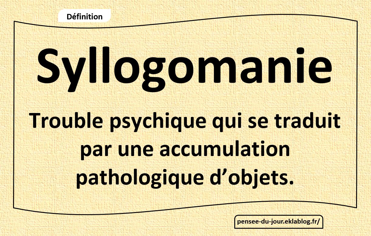 Syllogomanie