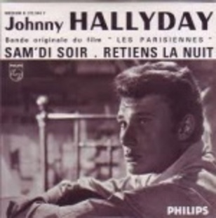 Johnny Hallyday - Les Chaussettes noires - Gillian Hills - Dany Saval : Les parisiennes - 1962
