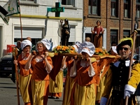 Procession Sainte Waudru de Frameries Edion 2016