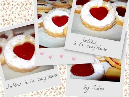 Petits sablés à la confiture