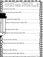 Quand t'es maicresse, tu fêtes le 100ème jour de classe