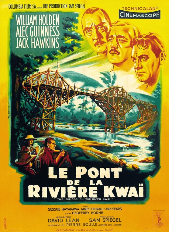 LE PONT DE LA RIVIERE KWAI - ALEC GUINNESS BOX OFFICE 1957 