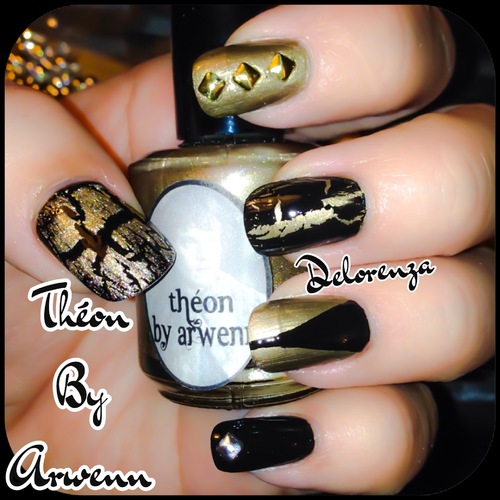 nail art avec le Théon de By arwenn