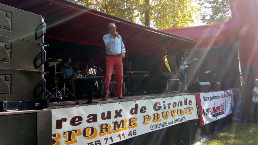 foire de Castets-en-Dorthes 2018 (concert a 15h ce dimanche 9 Septembre,Plilippe lavil