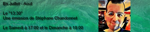 Le 13:30 de Stéphane Chandonnet