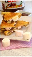 Croque Monsieur Nutella Et Chamallows La Cuisine Gourmande De Deldel
