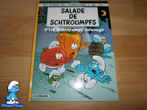 BD " Salade de Schtroumpfs " T.24