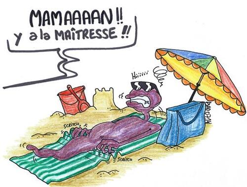 Incognito à la plage !