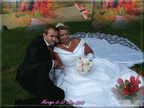 photos de mon mariage : le 23 juin 2012