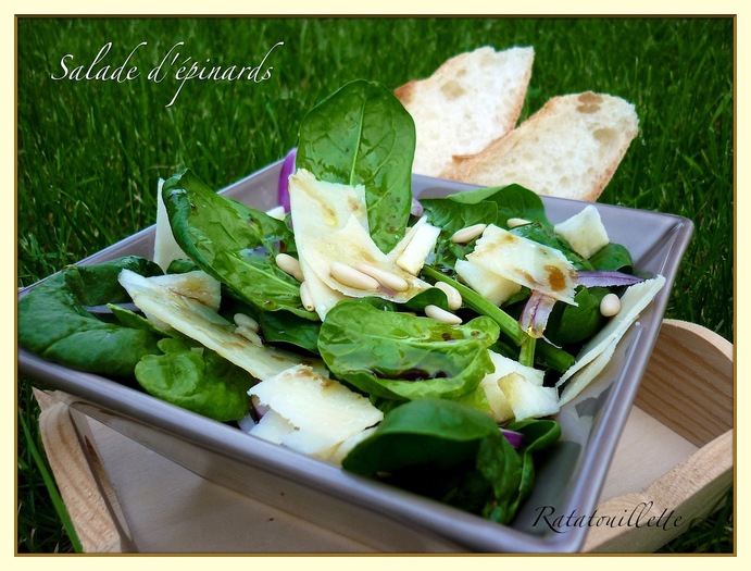 Salade d'épinards
