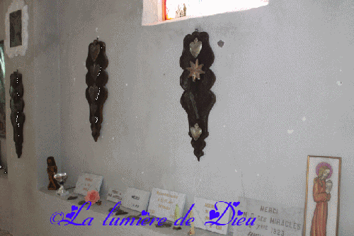 La Madone d'Utelle, le cloître de la chapelle