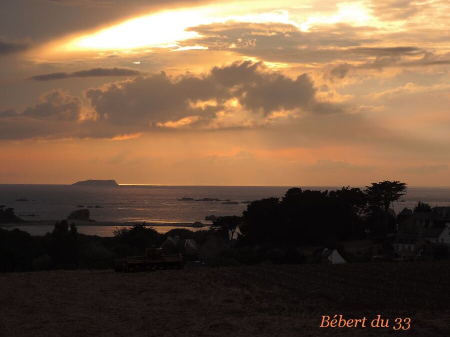 Anse de Pors Scaff (22) le soir