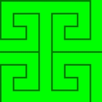 Motif chinois fait dans Inkscape