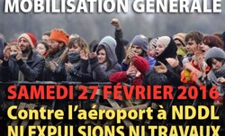 Communiqué de Ensemble! A Notre-Dame-des-Landes le samedi 27 février