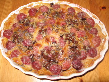 Clafoutis Cerises et Chocolat