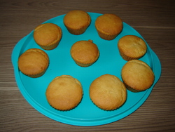 Muffins fourrés à la confiture de lait