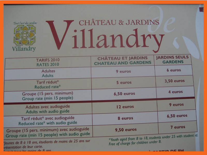 37510 Chateau de Villandry