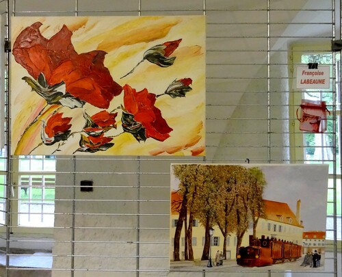 Voici les tableaux des artistes qui ont exposé au quatrième salon de peinture des Amis du Châtillonnais..
