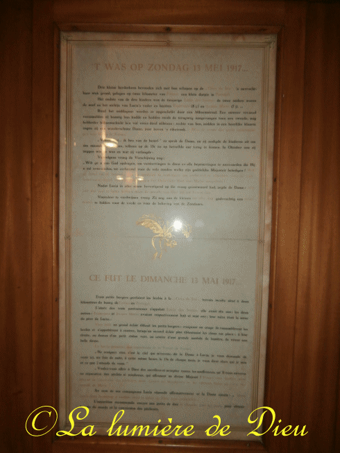 La Panne : Crypte Notre-dame de Fatima