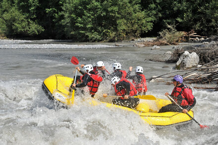 rafting sur le Giffre