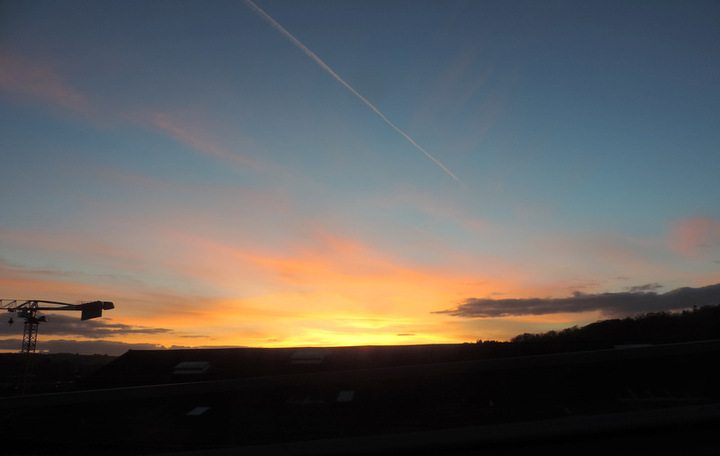 Coucher de soleil en Nord Finistère...