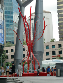 Sculptures à Singapour