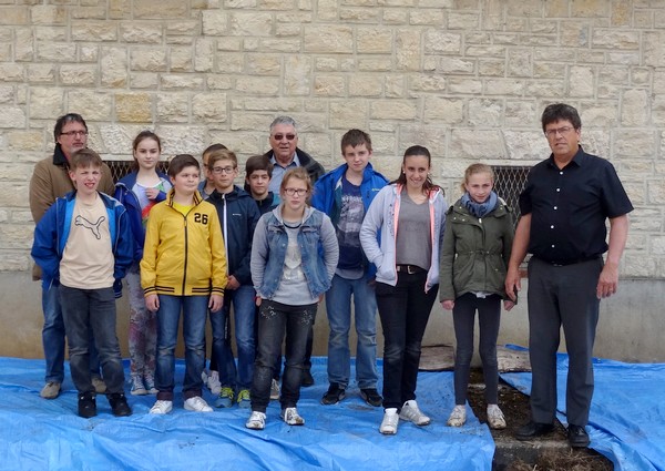 Les élèves du Collège Fontaine des Ducs s'initient à l'archéologie !