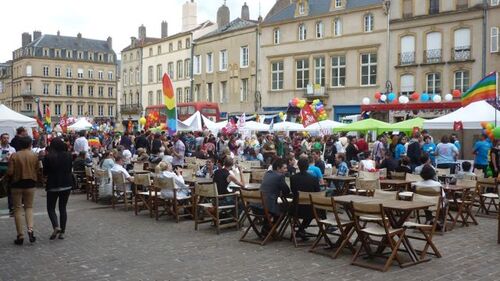 Manifestation de gauche homo bi trans