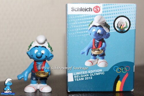 Série de figurines "Les Schtroumpfs Olympiques" - Spécial Jeux Olympiques 2012 SCHLEICH