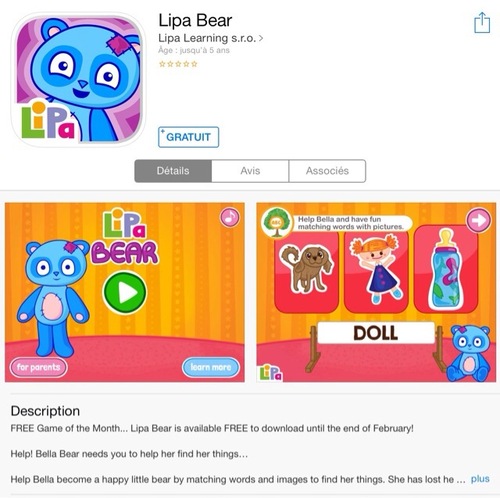 [appli] Lipa Bear