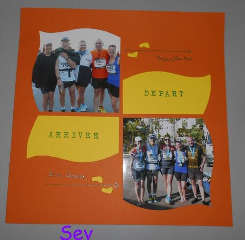 Page Scrap : Marathon 2015 (2)