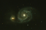 M51 - photo de 2010 retravaillée