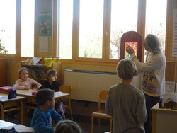 Une école dans le Rhône