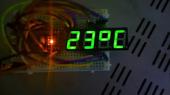 temperature Displayed on 4 Digit 7 segment