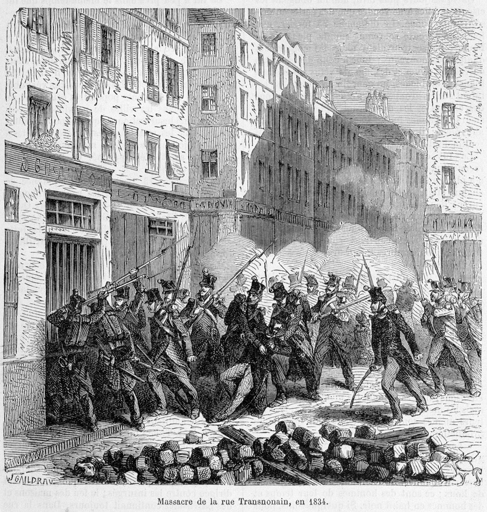 Le massacre de la rue Transnonain - 14 avril 1834 - Les histoires qui font  l'Histoire ....