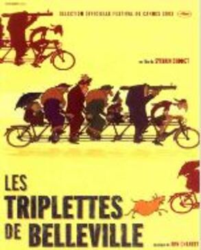 Affiche du film Les Triplettes de Belleville 