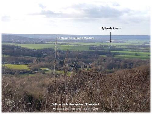 La colline de La revanche à Elancourt