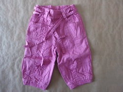Pantalon rose Babibou en taille 12 mois