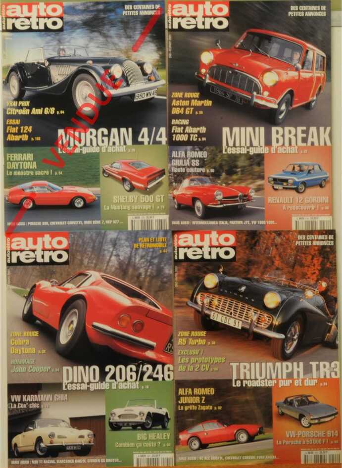 Autoretro - année 2001