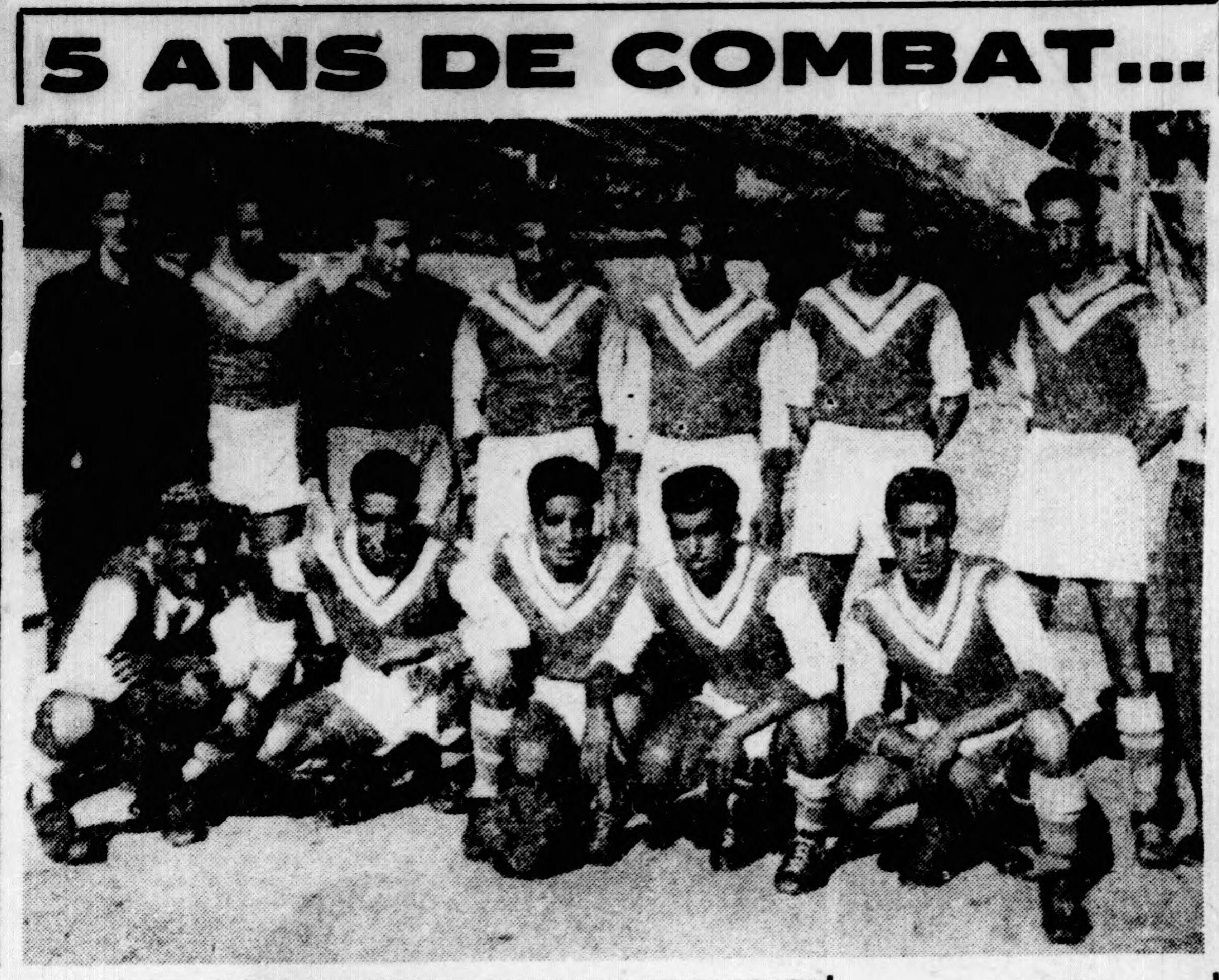 19.5.1951 le GC Mascara Champion de l'Oranie